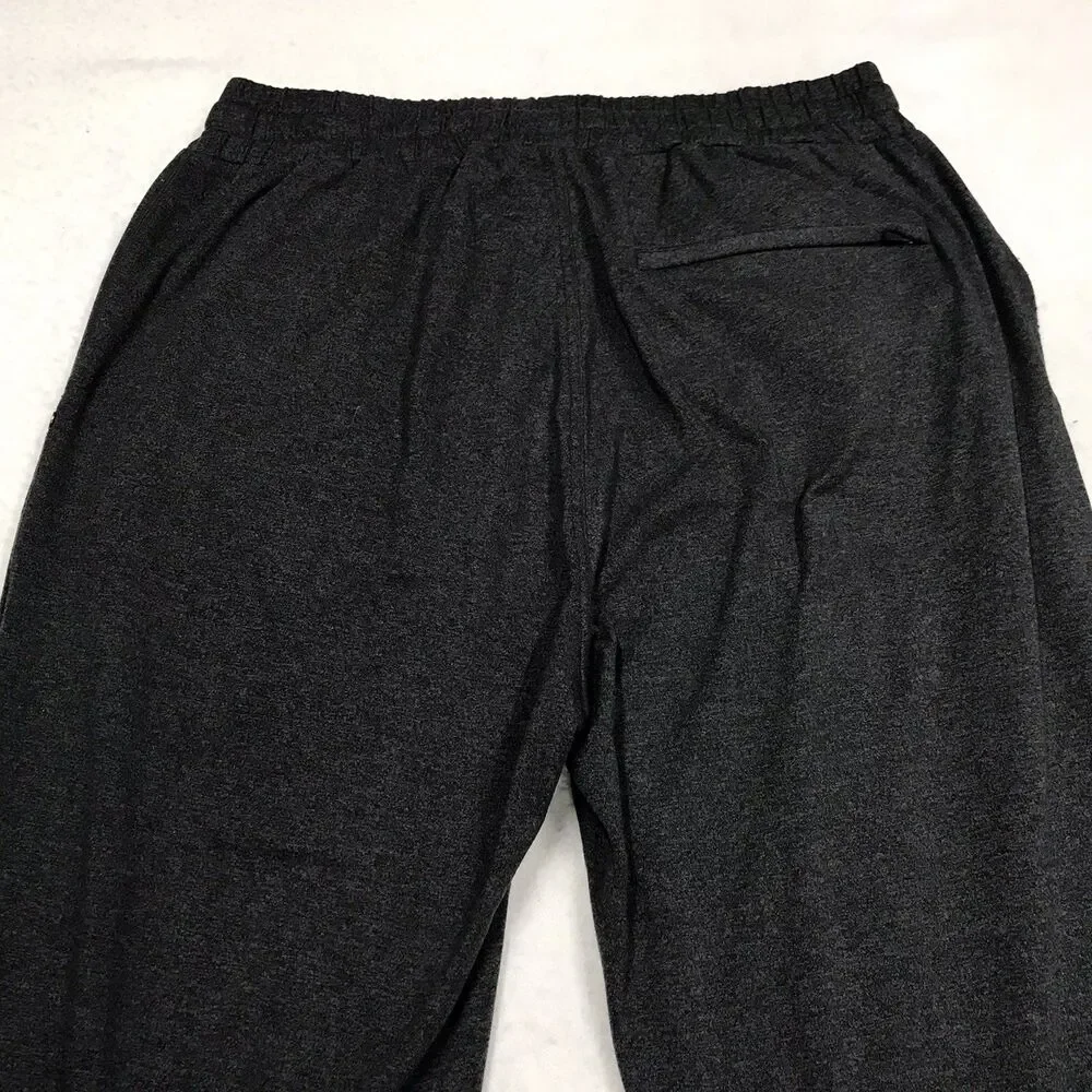 VUORI Ponto Performance Pant Men M (30x30) Gray Stretch Drawstring Jogger